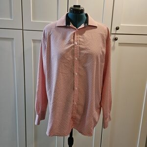 Men's Pink Patterned Shirt